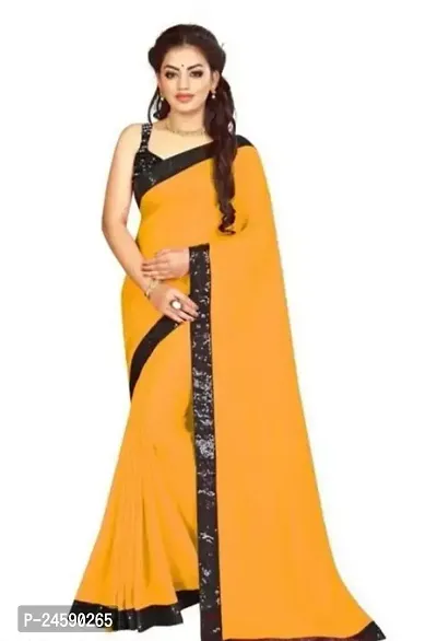 Fancy Cotton Saree With Blouse Piece For Women