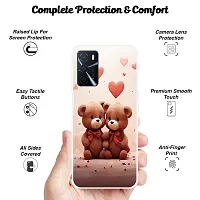 Protective Shockproof Flexible Back Cover for Oppo A16 Slim Silicone with Soft Lining Flexible Full Body Bumper Case for Oppo A17-thumb3