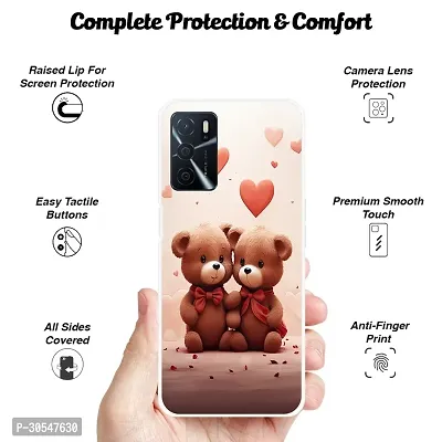 Protective Shockproof Flexible Back Cover for Oppo A16 Slim Silicone with Soft Lining Flexible Full Body Bumper Case for Oppo A17-thumb4