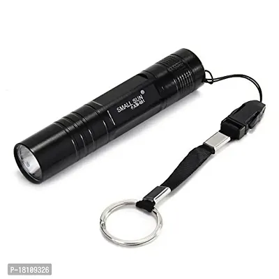 ZIGLY Mini Pocket LED Torch, Black-thumb0