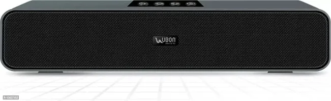 Ubon SP-70 Cool Bass Portable Speaker Powered with 1600mAh Battery and 10W Speaker 10 W Bluetooth Soundbar-thumb0