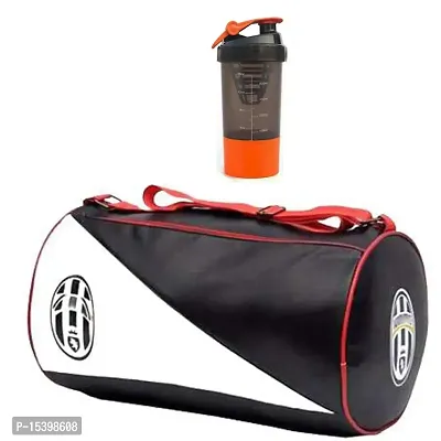 JAISBOY Juvents Gym Bag Combo Sports Men's Combo of Leather Gym Bag, Spider Bottle org Fitness Kit Accessories