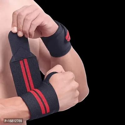 Wrist Supporter for Gym Wrist Band for Men Gym  Women with Thumb Loop Straps
