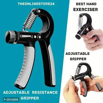 Adjustable Resistance hand Gripper for Men  Women (10kg-40kg) Hand Grip/Fitness Grip  (Grey)