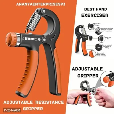 Adjustable Resistance hand Gripper for Men  Women (10kg-40kg) Hand Grip/Fitness Grip  (Orange)
