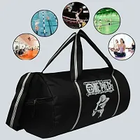 Anime printed Gym Bag Combo for Men Gym Bag with Shakers for Protein Shake with 2 Storage Compartment ,high qulity gym Gloves Gym kit for Men and Women Gym Bag  Fitness Kit-thumb2