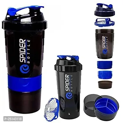 Gym/Duffel Bag for Men and Women with Protein Shaker Bottle Travel Bag 100% Leak proof Shaker Bottle Gym Combo Set Pack Of 2-thumb2