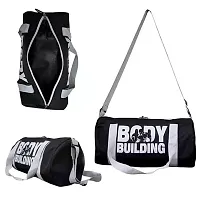 Body bulding Gym Bag Combo Set of Gym Bag for Men  Women with Hand Gripper for Daily Exercise-thumb2