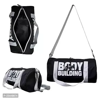 Gym Bag Duffel Bag with Shoulder Strap for Men  Women with Wrist Support Band for Daily Exercise-thumb3