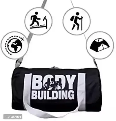 Gym Bag Duffel Bag with Shoulder Strap for Men  Women with Wrist Support Band for Daily Exercise-thumb2