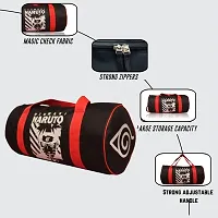 Combo Sports Bag Mens Gym Bag, Blue Wrist Support Band and Spider Shaker Bottle Fitness Anime printed Gym Bag-thumb2