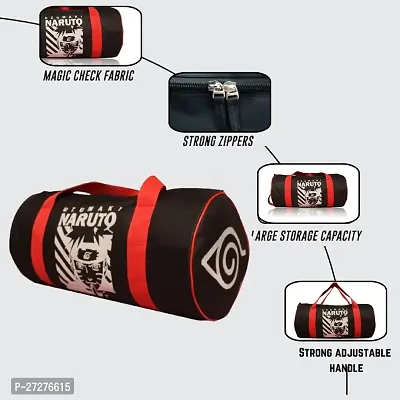 Combo Sports Bag Mens Gym Bag, Blue Wrist Support Band and Spider Shaker Bottle Fitness Anime printed Gym Bag-thumb3