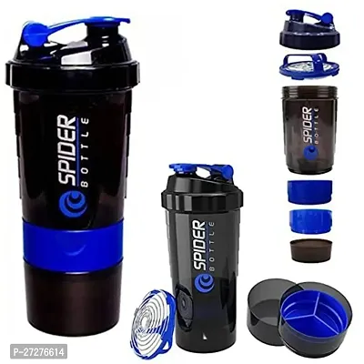 Combo Sports Bag Mens Gym Bag, Blue Wrist Support Band and Spider Shaker Bottle Fitness Anime printed Gym Bag-thumb4