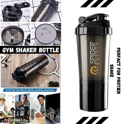 Combo Sports Bag Mens Gym Bag, and with Gym Shaker Protein Spider Sipper Anime printed Gym Bag-thumb4