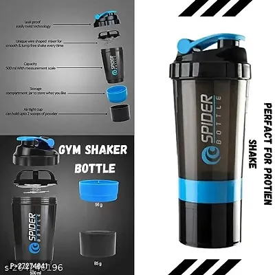 Combo Sports Bag Mens Gym Bag, and with Gym Shaker Protein Spider Sipper Anime printed Gym Bag-thumb2
