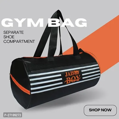 Gym Bag Shoe Compartment Shoulder with Gym Shaker Protein Sipper high Quality Gym Wrist Support Band Gloves for Men  Women-thumb5