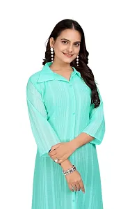 Trendy Chiffon Solid Kurta For Women Pack Of 2-thumb4