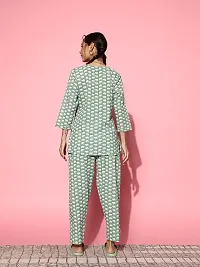 Trendy Polyester Printed Night Suit For Women-thumb2