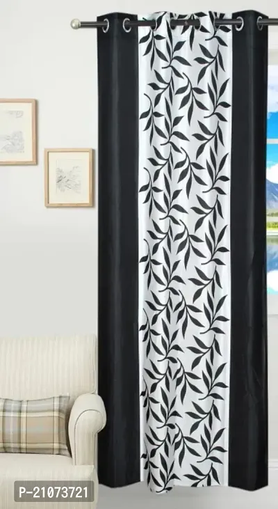 Stylish Multicoloured Polyester Printed Door Curtains-thumb0