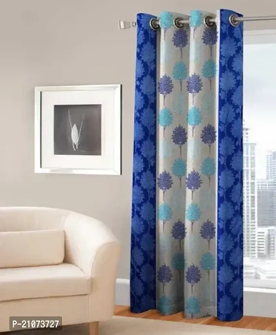 Stylish Multicoloured Polyester Printed Door Curtains-thumb0