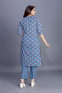 Classic Cotton Printed Kurta Bottom Set for Women-thumb2