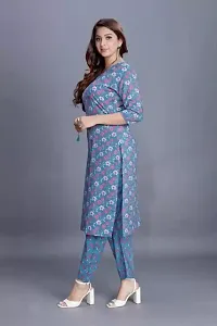 Classic Cotton Printed Kurta Bottom Set for Women-thumb3