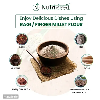 NutriTokri Ragi Flour 1/2 KG-thumb3