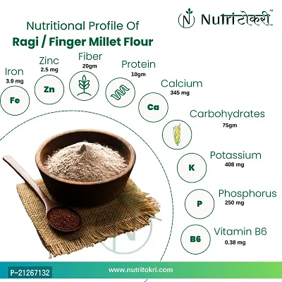 NutriTokri Ragi Flour 1 KG-thumb5