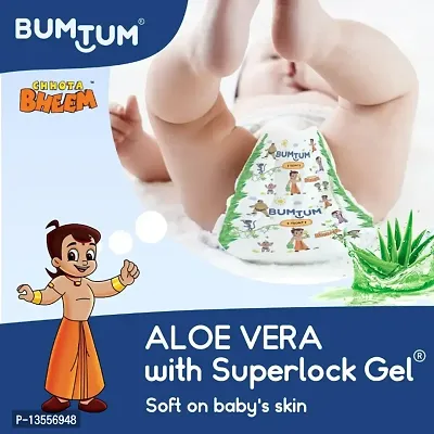 BUMTUM Chota Bheem Baby Diaper Pants with Leakage Protecti - L  (56 Pieces)-thumb2