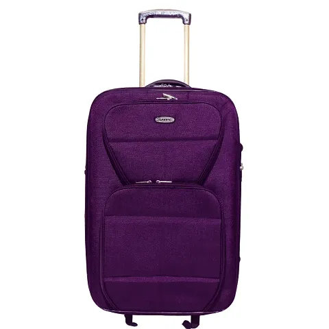 Trolley Luggage Bag  (Purple)