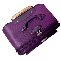 Trolley Luggage Bag  (Purple)-thumb2