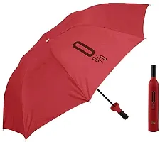 Stylish Windproof Double Layer Canopy with UV Protection Umbrella-thumb2