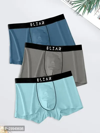 Elzar Men Solid Brief (Pack OF 3)