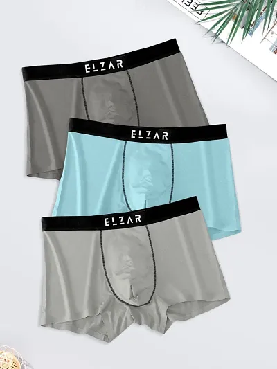 Elzar Men Solid Brief (Pack OF 3)