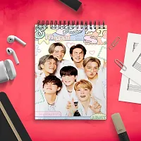 bts army A4 Note Book unrulled 160 Pages  (Multicolor)-thumb2