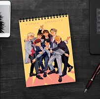 Speak Yourself BTS Sketch Book | Unrulled Diary | A4 Notepad.-thumb1