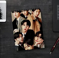 BTS Member Group Sketch Book | Unrulled Diary | A4 Notepad | Writing Journal-thumb1