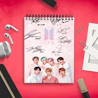 BTS Army Signs Sketch Book | Unrulled Diary | A4 Notepad | Writing Journal-thumb2