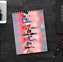 Man Of The Soul Persona BTS Member Sketch Book | Unrulled Diary | A4 Notepad-thumb1