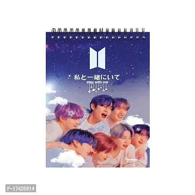 Stay With Me BTS Member Sketch Book | Unrulled Diary |