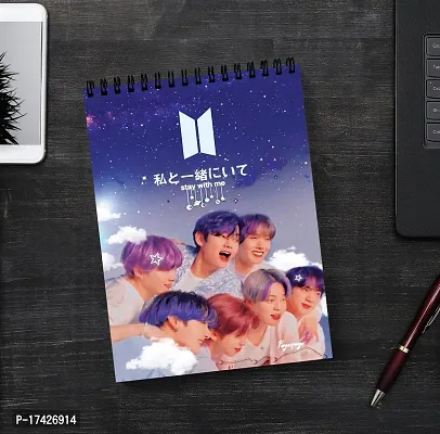 Stay With Me BTS Member Sketch Book | Unrulled Diary |-thumb2