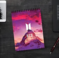 United BTS Member Sketch Book | Unrulled Diary | A4 Notepad-thumb1