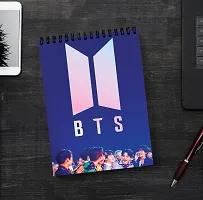 Designer BTS Member Sketch Book | Unrulled Diary | A4 Notepad-thumb2