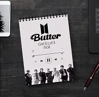 Butter Get it,Roll It onBTS Army Sketch Book | Unrulled Diary | A4 Notepad-thumb1