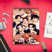 Unique Style BTS Army Sketch Book | Unrulled Diary | A4 Notepad | Writing Journal A4 Size-thumb2
