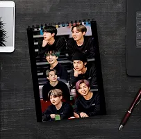 Unique And Trendy BTS Member Sketch Book | Unrulled Diary | A4 Notepad | Writing Journal.-thumb1