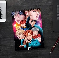 Trendy BTS Member Sketch Book | Unrulled Diary | A4 Notepad | Writing Journal.-thumb1