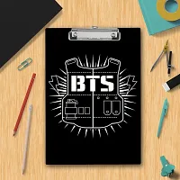 BTS Army Exam Board | Printed Design Exam Board | Examination Writing Pad A4 Size-thumb1