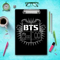 BTS Army Exam Board | Printed Design Exam Board | Examination Writing Pad A4 Size-thumb2