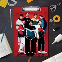 BTS Army Unique Printed Design Exam Board | Examination Writing Pad A4 Size-thumb3